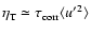 $\eta_{\rm T}\simeq \tau_{\rm corr} \langle{u'}^2\rangle$