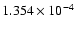 $ 1.354\times 10^{ -4}$