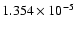 $ 1.354\times 10^{ -5}$