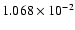 $ 1.068\times 10^{ -2}$