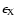 $\epsilon_{\rm X}$