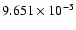 $ 9.651\times 10^{ -5}$