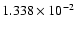 $ 1.338\times 10^{ -2}$