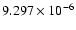 $ 9.297\times 10^{ -6}$