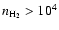 $n_{\rm H_2}>10^4$
