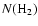 $N({\rm H}_{2})$