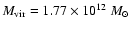 $M_{\rm vir}=1.77 \times 10^{12}~M_\odot$