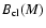 $B_{\rm cl}(M)$