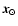 $\vec{x}_{\odot}$