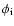 $\phi_{\rm {i}}$