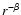$r^{-\beta}$