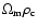 $\Omega_{\rm m}\rho_{\rm c}$