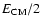 $E_{\rm CM}/2$