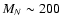 $M_N\sim200$