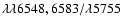 $\lambda \lambda 6548,6583/\lambda 5755$