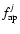 $f^j_{\rm ap}$