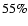 $55\%$