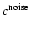 $c^{\rm noise}$
