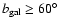 $b_{\rm gal} \ge 60^{\circ}$