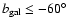 $b_{\rm gal} \le -60^{\circ}$