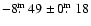 $-8\hbox{$.\!\!^{\rm m}$ }49 \pm 0\hbox{$.\!\!^{\rm m}$ }18$