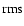 $\rm rms$