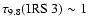 $\tau_{9.8}({\rm
IRS~3}) \sim 1$