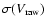 $\sigma (V_{\rm
raw})$