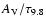 $A_{\rm V}/\tau_{9.8}$