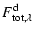 $\displaystyle F^{\rm d}_{\rm tot,\lambda}$