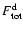 $F^{\rm d}_{\rm tot}$