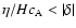 $\eta / H c_{\rm A} < \vert\delta\vert$