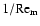 $1/{\rm Re}_{\rm m}$