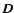 $\vec{D}$
