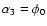 $\alpha_3 = \phi_0$