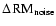 $\Delta\!~{\rm RM}_{{\rm noise}}$