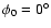 $\phi _0=0^\circ $