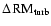 $\Delta\!~{\rm RM}_{\rm turb}$
