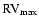 ${\rm RV}_{\rm max}$
