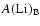 $A{\rm (Li)_{\rm B}}$