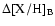 $\Delta{[{\rm X}/{\rm H}]_{\rm B}}$