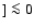 $]\la 0$