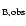 $_{\rm B,obs}$