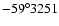 $-59^\circ3251$
