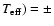 $T_{\rm eff}) = \pm$