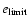 $e_{\rm limit}$