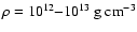 $\rho=10^{12}{-}10^{13}~{\rm
g~cm^{-3}}$