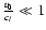 $\frac{v_0}{c_l} \ll 1$
