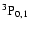 \ensuremath{^{3}{\rm {P}}_{0,1}}