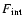 $F_{\rm int}$